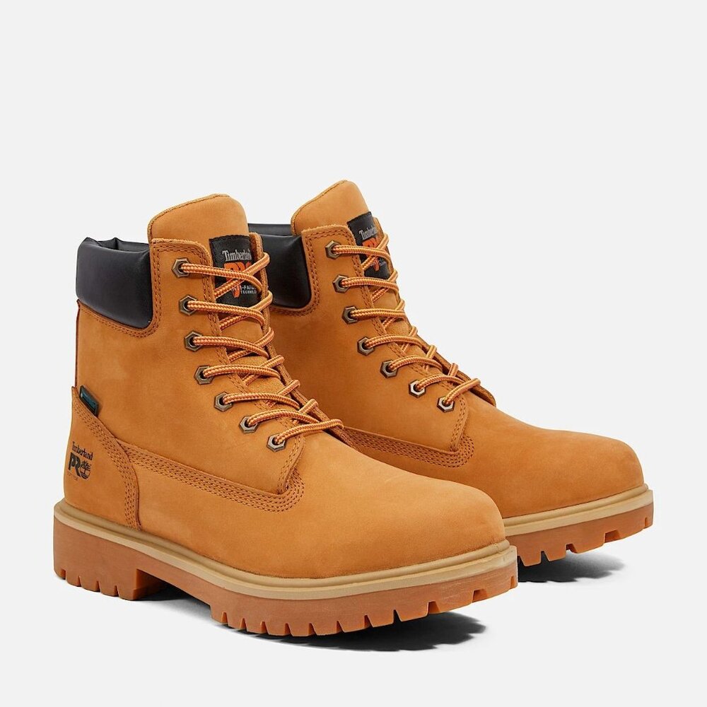 New Timberland Men's Direct Attach 6" Steel Toe Waterproof Work Boot - Picture 4 of 7